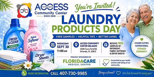 Laundry Products Day with FloridaCare