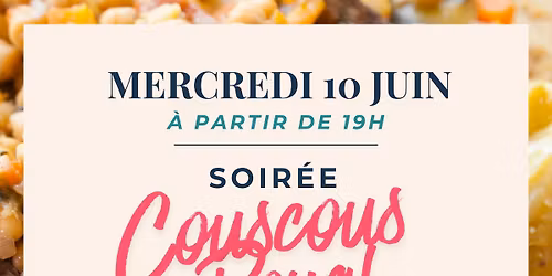 Soir\u00e9e couscous royal