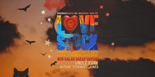 HALLOWEEN LOVESTOCK SESSION @ CASTLE INN MANORBIER