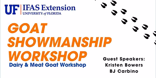Goat Showmanship Workshop 2026