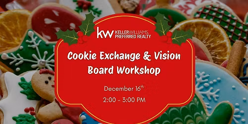 Cookie Exchange & Vision Board Workshop