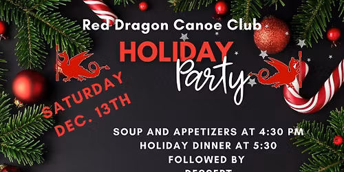 Holiday Party for RDCC Members & Their Invited Guests 