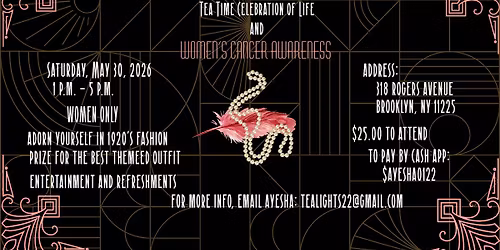 Harlem Renaissance and Cancer Awareness Tea