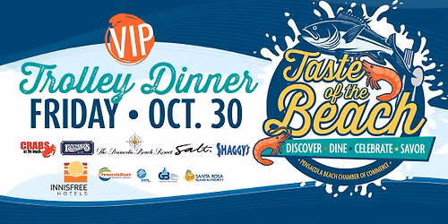 2026 Taste of the Beach VIP Trolley Dinner