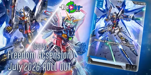 Gundam TCG - GD05 Freedom Ascension Pre-Release 