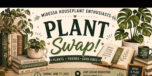 Midessa Houseplant Enthusiast\u2019s Plant Swap