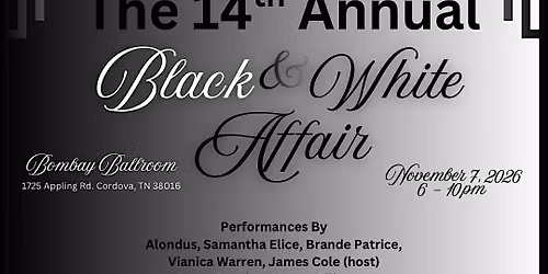 14th Annual Black & White Affair Banquet Fundraiser
