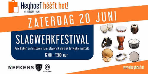  \ud83e\udd41 Een Ritmisch Spektakel in Heyhoef: Het Slagwerkfestival!