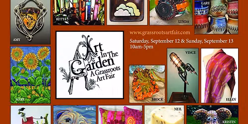 Art in the Garden: A Grassroots Art Fair 2026!