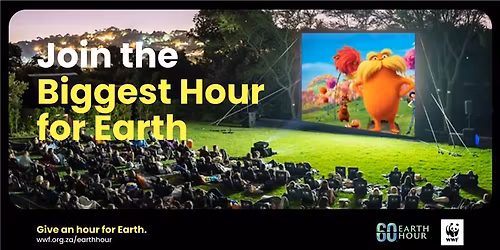 \ud83c\udf0d\u23f3 Earth Hour 2026 Outdoor Cinema - Cape Town