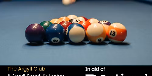 Charity Pool Tournament for Parkinson\u2019s UK