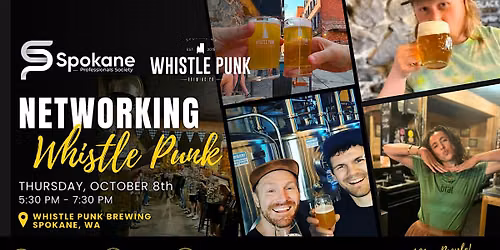 Networking at Whistle Punk Brewing
