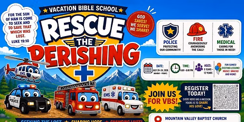 "Rescue the Perishing" VBS