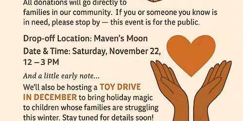 Community outreach food drive