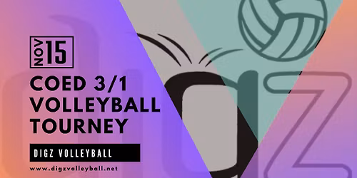 FULL! 3\/1 Adult Volleyball Tournament