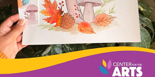 Mommy & Me Watercolor: Autumn Together + Bookmark