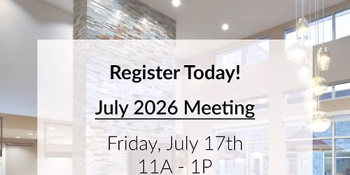 July 2026 Luncheon Meeting