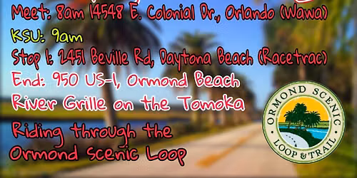 FLMR Ormond Beach Ride