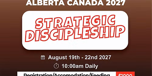 Pastors And Leaders Renewal Summer Retreat Canada 2027