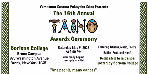 16th Annual Taino Awards Ceremony