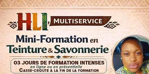 Formation en savonnerie et teinture artisanale Yaounde 