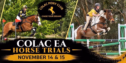 Colac EA Horse Trials and Combined Training