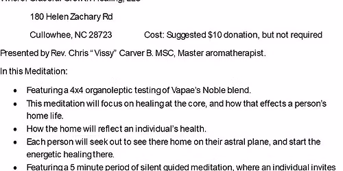 Tuesday Night Healing Meditation - Featuring Vissy 
