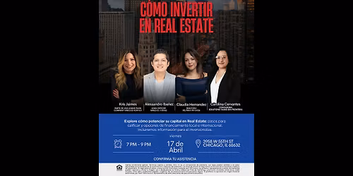 Seminario Crea Riqueza con Real Estate Chicago