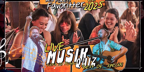 Live Musikquiz! \/\/ Folkets Favoritter Special!