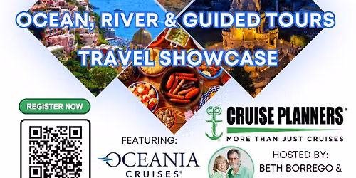 Ocean, River & Guided Tours Travel Showcase Hosted By Cruise Planners Beth Borrego & Rod Rodriguez
