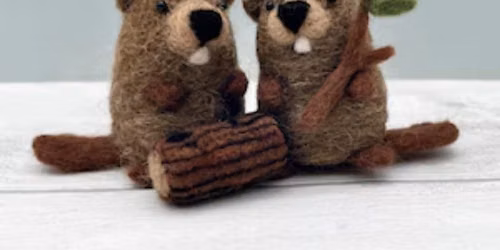Needle Felted Critters - Beavers and Capybaras