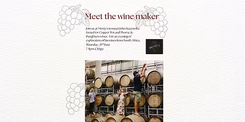 Meet the winemaker: John Seccombe of Thorne & Daughters Wines