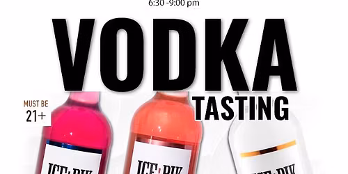 Vodka Tasting