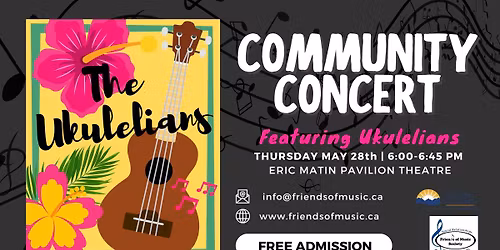 Community Concert with Ukulelians