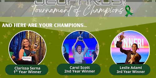 4th Annual Celebrity Jeopardy - Tournament of Champions