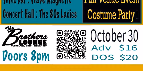 Halloween Thriller : The 80s Ladies x Wave Magnetik