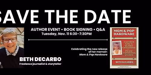 Author Event: Beth DeCarbo - Book Release Celebration