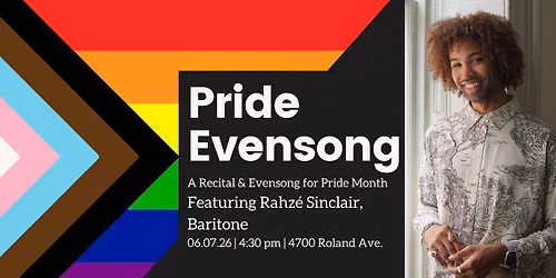 Recital & Evensong in Celebration of Pride Month
