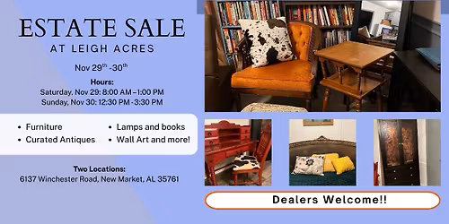 Estate Sale for Leigh Acres Resale