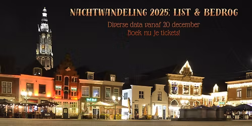 Nachtwandeling 2025: List & Bedrog 
