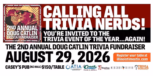 2ND Annual Doug Catline Trivia Fundraiser