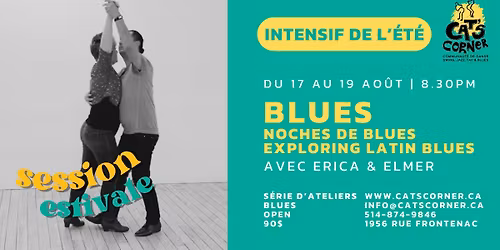 Noches de Blues - exploration du Latin Blues avec Erica & Elmer