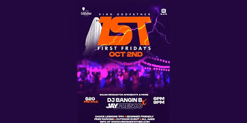 First Fridays Salsa! - Live DJ's | Salsa | Latin Hits | Afro Beats