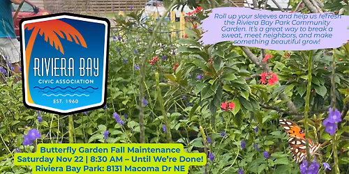 Butterfly Garden Fall Maintenance