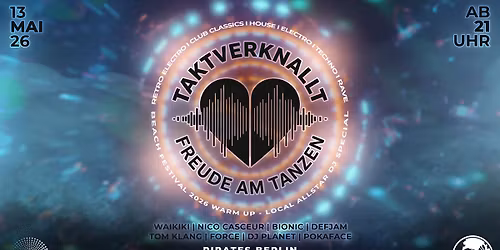 Taktverknallt - Freude am Tanzen - 13.05.26