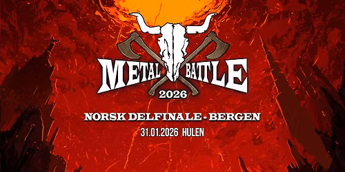 Wacken Metal Battle Norway 2026 - Delfinale Bergen
