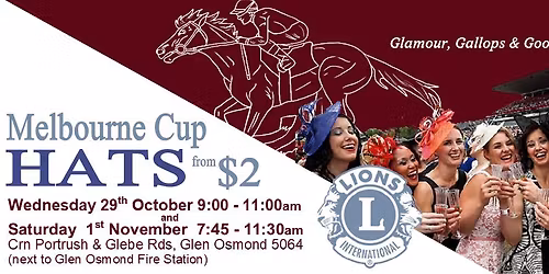 Melbourne Cup Hat Sale!