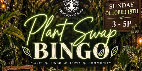 Plant Swap Bingo
