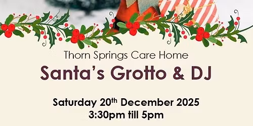 Santa\u2019s grotto & disco!