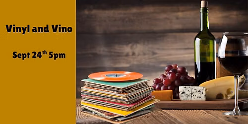 Vinyl and Vino Happy Hour